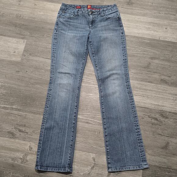 Sasson Ooh La La Light Washed Bootcut Boogie Denim Blue Jeans - Picture 6 of 6